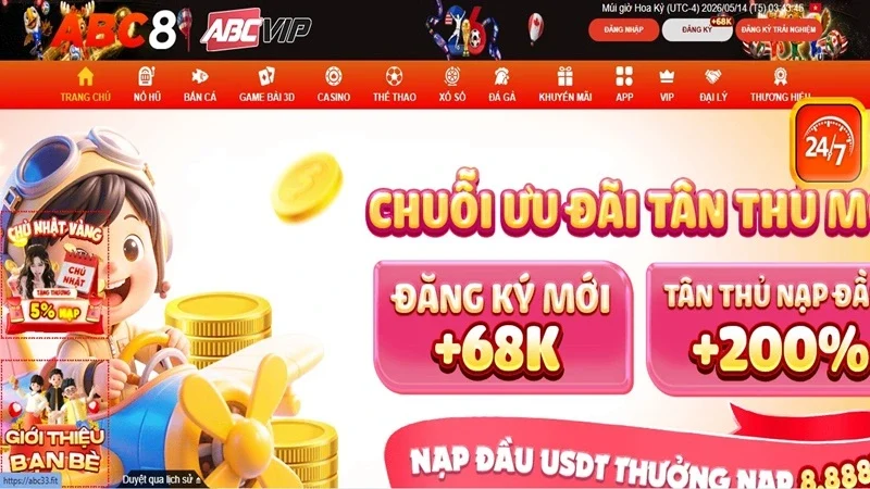 Nhà cái abc8 chính thức Châu Á